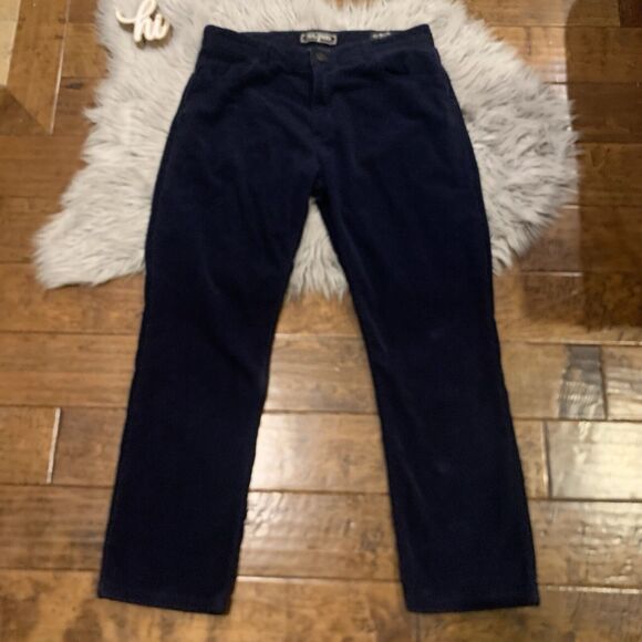 Jack of Spades Corduroy High Roller Pants Mens Size 36 Blue Straight Leg - Picture 1 of 7